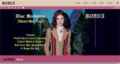 Desktop Screenshot of bornsmusic.com